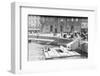 Women Washing Clothes in Canal-null-Framed Photographic Print