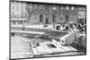 Women Washing Clothes in Canal-null-Mounted Photographic Print