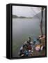 Women Washing Clothes, San Lucas Toliman, Lake Atitlan, Guatemala, Central America-Sergio Pitamitz-Framed Stretched Canvas