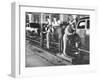 Women Washing Off the New Assemble Vehicles at the Fiat Auto Factory-Carl Mydans-Framed Photographic Print