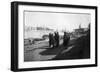 Women Water Carriers, Tigris River, Baghdad, Iraq, 1917-1919-null-Framed Giclee Print