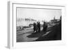 Women Water Carriers, Tigris River, Baghdad, Iraq, 1917-1919-null-Framed Giclee Print