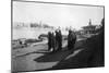 Women Water Carriers, Tigris River, Baghdad, Iraq, 1917-1919-null-Mounted Giclee Print