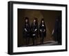 Women Wearing the Traditional Mantilla in Front of La Macarena Church in Seville, Spain-null-Framed Photographic Print