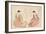 Women Wearing Two Court Costumes, 1801-Kikukawa Eizan-Framed Giclee Print