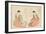 Women Wearing Two Court Costumes, 1801-Kikukawa Eizan-Framed Giclee Print