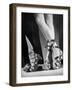 Women Wearing Unrationed Shoe Soles During the War-Nina Leen-Framed Premium Photographic Print