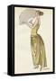 Women with a Fan 1922-David Soeurs-Framed Stretched Canvas