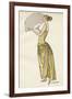 Women with a Fan 1922-David Soeurs-Framed Art Print