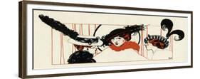 Women with Feathered Hats 1913-Paul Meras-Framed Premium Giclee Print