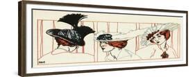 Women with Feathered Hats 1913-Paul Meras-Framed Premium Giclee Print