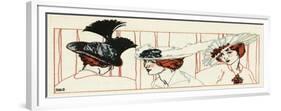 Women with Feathered Hats 1913-Paul Meras-Framed Premium Giclee Print