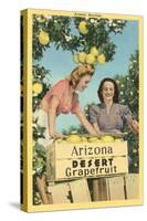 Women with Grapefruit, Arizona-null-Stretched Canvas