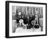 Women with their Persian Cats at Cat Show Photograph - Washington, DC-Lantern Press-Framed Art Print