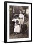 Women with Two Dogs-null-Framed Photographic Print