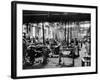 Women Workers in a Bicycle Factory-null-Framed Photographic Print