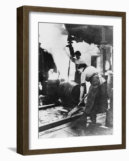 Women Workers, World War I-Robert Hunt-Framed Photographic Print