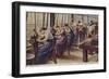 Women Working as File Cutters for Cammell Laird Marine Engineers, Sheffield, Yorkshire, 1917-null-Framed Giclee Print