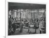 Women Working at the Coventry Machinists' Company Cycle Works Warwickshire-null-Framed Art Print