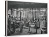 Women Working at the Coventry Machinists' Company Cycle Works Warwickshire-null-Stretched Canvas