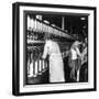 Women Working in a Cotton Mill-Henry Grant-Framed Photographic Print