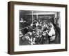 Women Working in a Teddy Bear Factory Photograph-Lantern Press-Framed Art Print