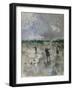 Women Working in Rice Fields, 1896-Pompeo Mariani-Framed Giclee Print
