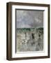 Women Working in Rice Fields, 1896-Pompeo Mariani-Framed Giclee Print