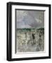 Women Working in Rice Fields, 1896-Pompeo Mariani-Framed Giclee Print