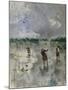 Women Working in Rice Fields, 1896-Pompeo Mariani-Mounted Giclee Print