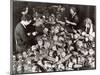 Women Working in Toy Factory-Margaret Bourke-White-Mounted Photographic Print