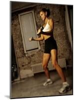 Women Working Out with Hand Wieghts, New York, New York, USA-Paul Sutton-Mounted Photographic Print