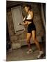 Women Working Out with Hand Wieghts, New York, New York, USA-Paul Sutton-Mounted Photographic Print