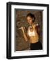 Women Working Out with Hand Wieghts, New York, New York, USA-Paul Sutton-Framed Photographic Print