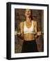 Women Working Out with Hand Wieghts, New York, New York, USA-Paul Sutton-Framed Photographic Print