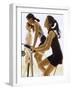 Women Working Out-null-Framed Photographic Print