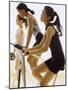 Women Working Out-null-Mounted Photographic Print