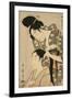 Women Works as a Hairdresser on Another Woman-null-Framed Art Print