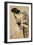 Women Works as a Hairdresser on Another Woman-null-Framed Art Print