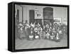 Womens Brass Band, Cosway Street Evening Institute for Women, London, 1914-null-Framed Stretched Canvas