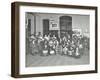 Womens Brass Band, Cosway Street Evening Institute for Women, London, 1914-null-Framed Premium Photographic Print