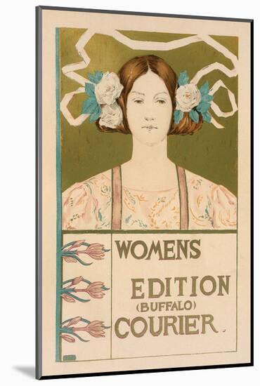 Womens Edition Buffalo Courier-Alice Russell Glenny-Mounted Art Print