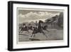 Won in a Canter, a Sketch at Sandown Park-John Charlton-Framed Giclee Print