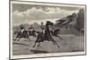 Won in a Canter, a Sketch at Sandown Park-John Charlton-Mounted Giclee Print