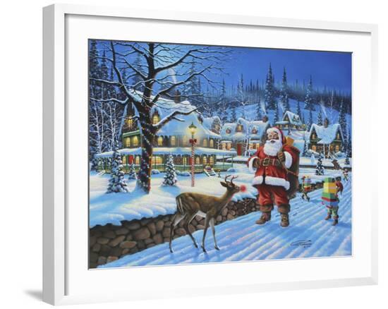 Won't Give You My Sleigh-Geno Peoples-Framed Giclee Print