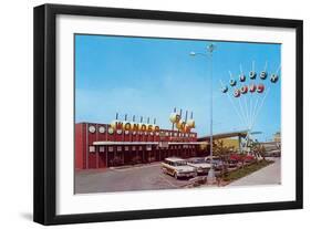 Wonder Bowl Bowling Alley-null-Framed Art Print