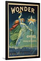 Wonder, Cycles et Pieces Detachees, circa 1910-null-Framed Giclee Print