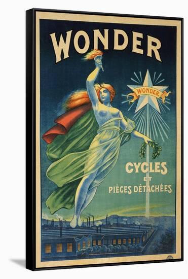 Wonder, Cycles et Pieces Detachees, circa 1910-null-Framed Stretched Canvas