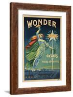 Wonder, Cycles et Pieces Detachees, circa 1910-null-Framed Giclee Print
