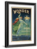 Wonder, Cycles et Pieces Detachees, circa 1910-null-Framed Giclee Print